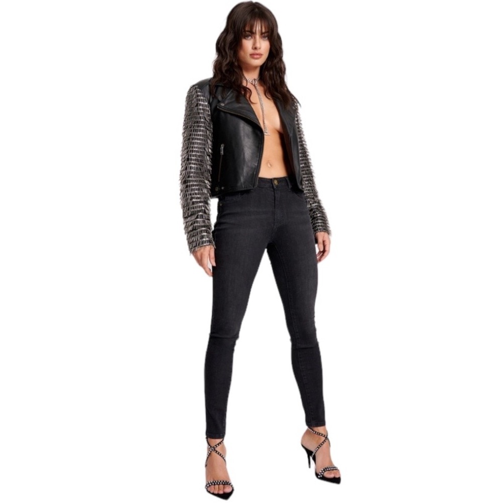 One Teaspoon High Waist Skinny Jeans